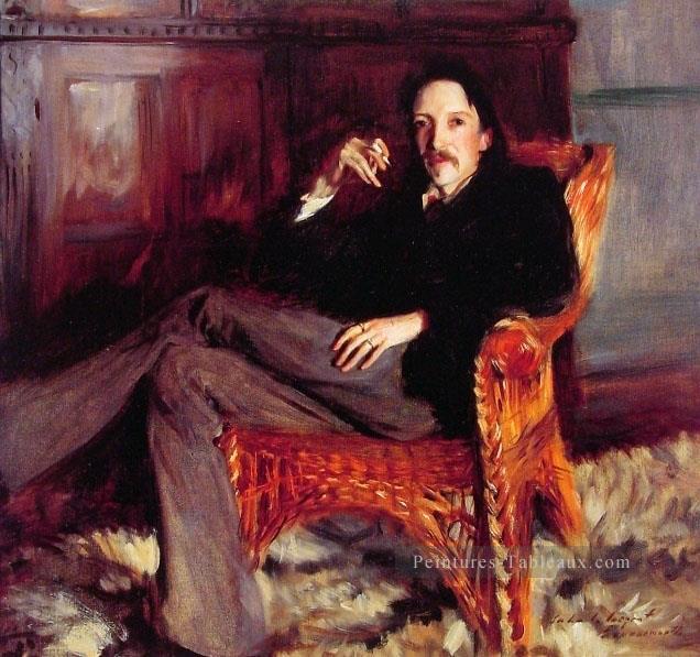 Robert Louis Stevenson John Singer Sargent Peintures à l'huile